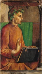 Porträt von Dante Alighieri (1265-1321), ca. 1475